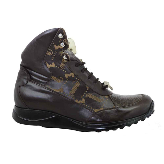 Mauri 8911 Etched Brown Boots