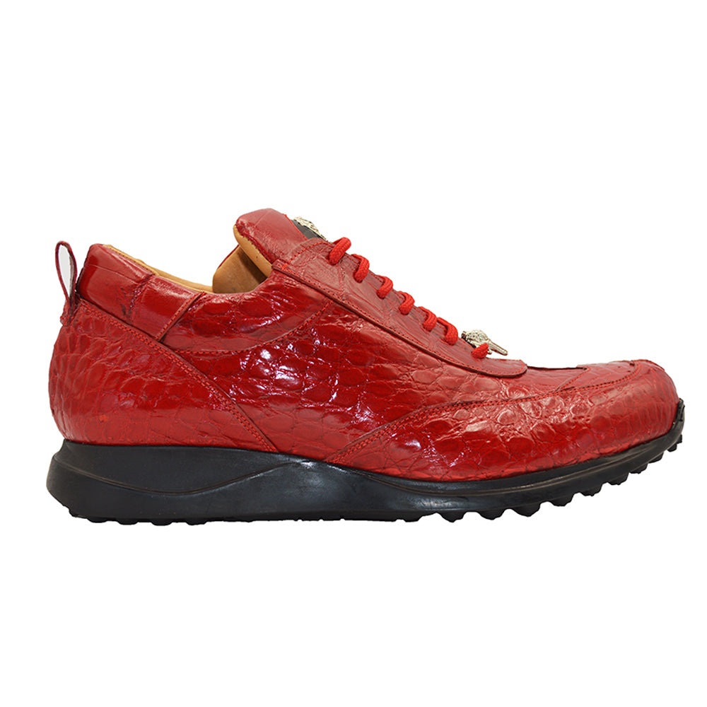 Mauri 8932 Red Alligator Sneaker *LAST PAIR*