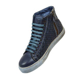 Calzoleria Toscana 9685 Cognac Woven Sneaker