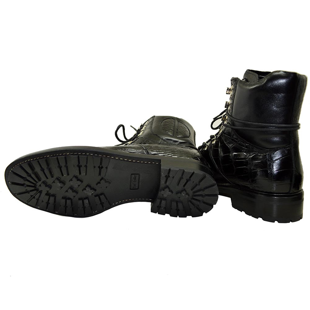 Caporicci A570 Alligator Boot Black