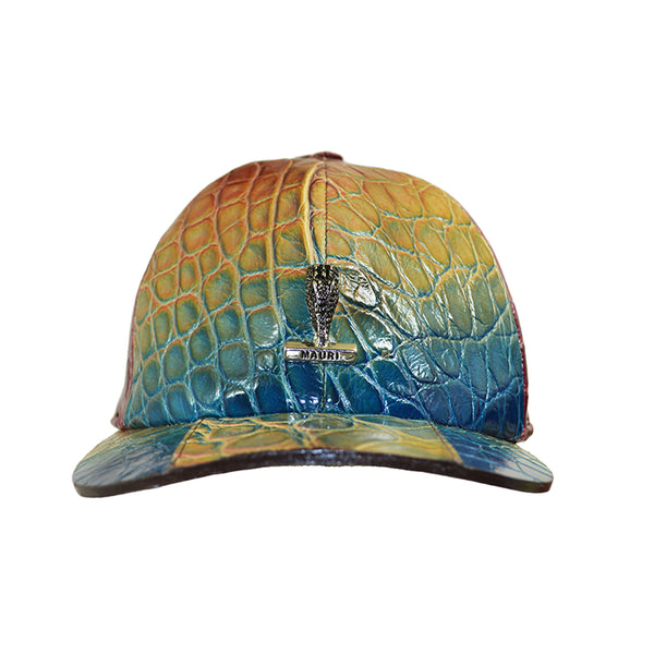 Mauri FC Multi Blue Alligator Hat