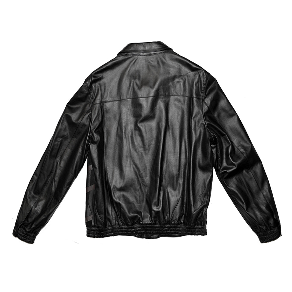 Torras Leather & Suede Cross Design Jacket