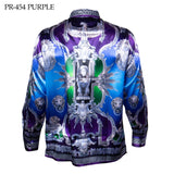 Prestige Digital Print Button Up 454