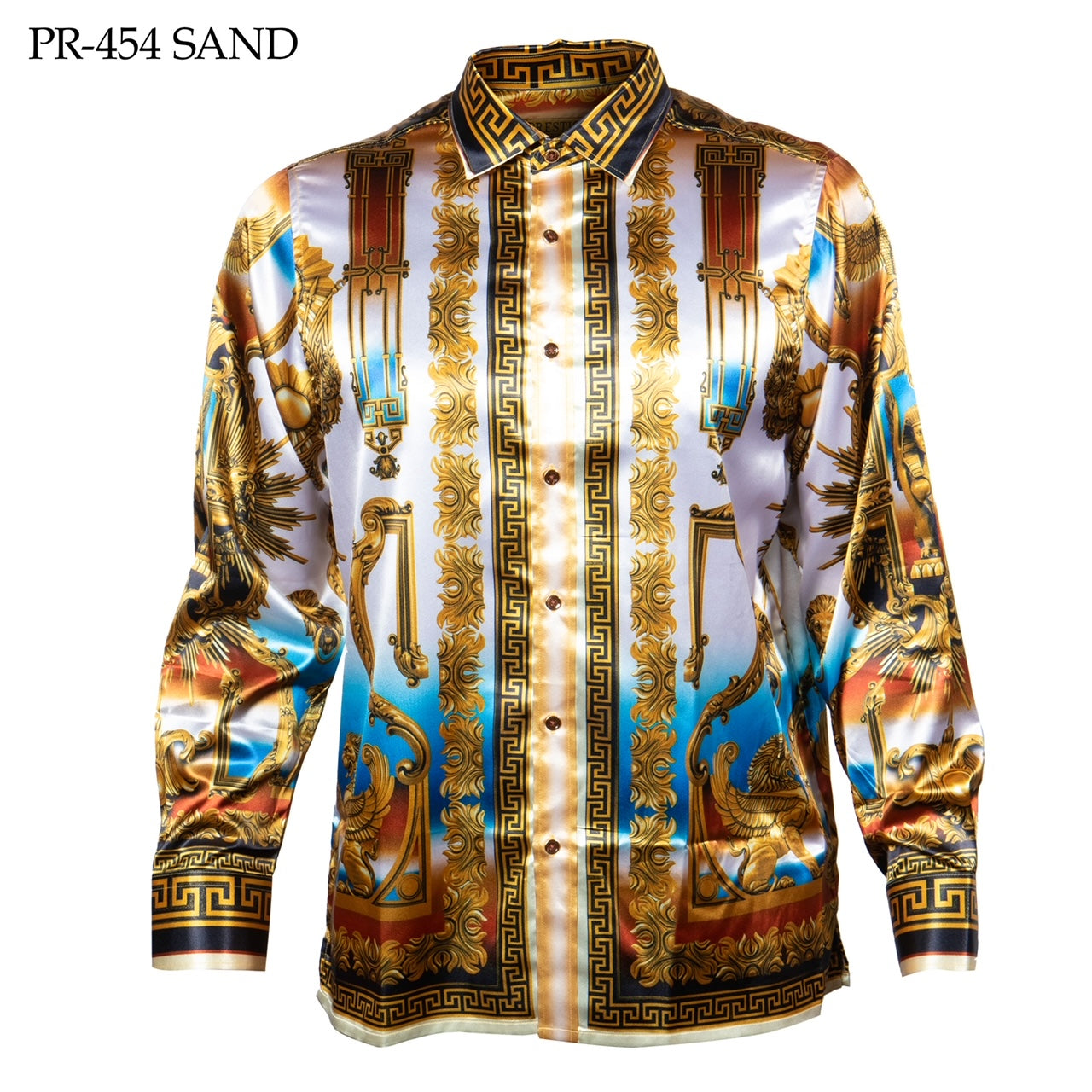 Prestige Digital Print Button Up 454