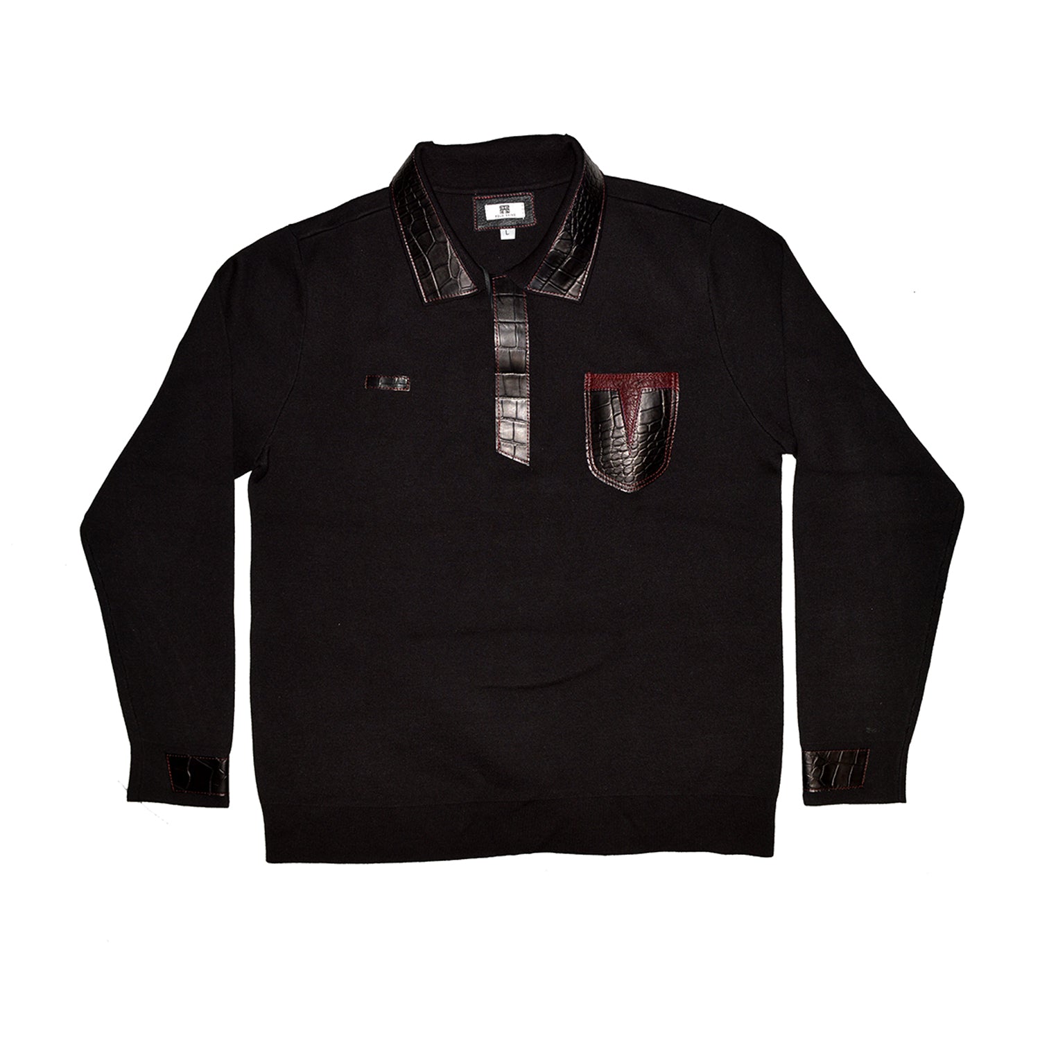 Polo Skinz Alligator Long Sleeve Wool