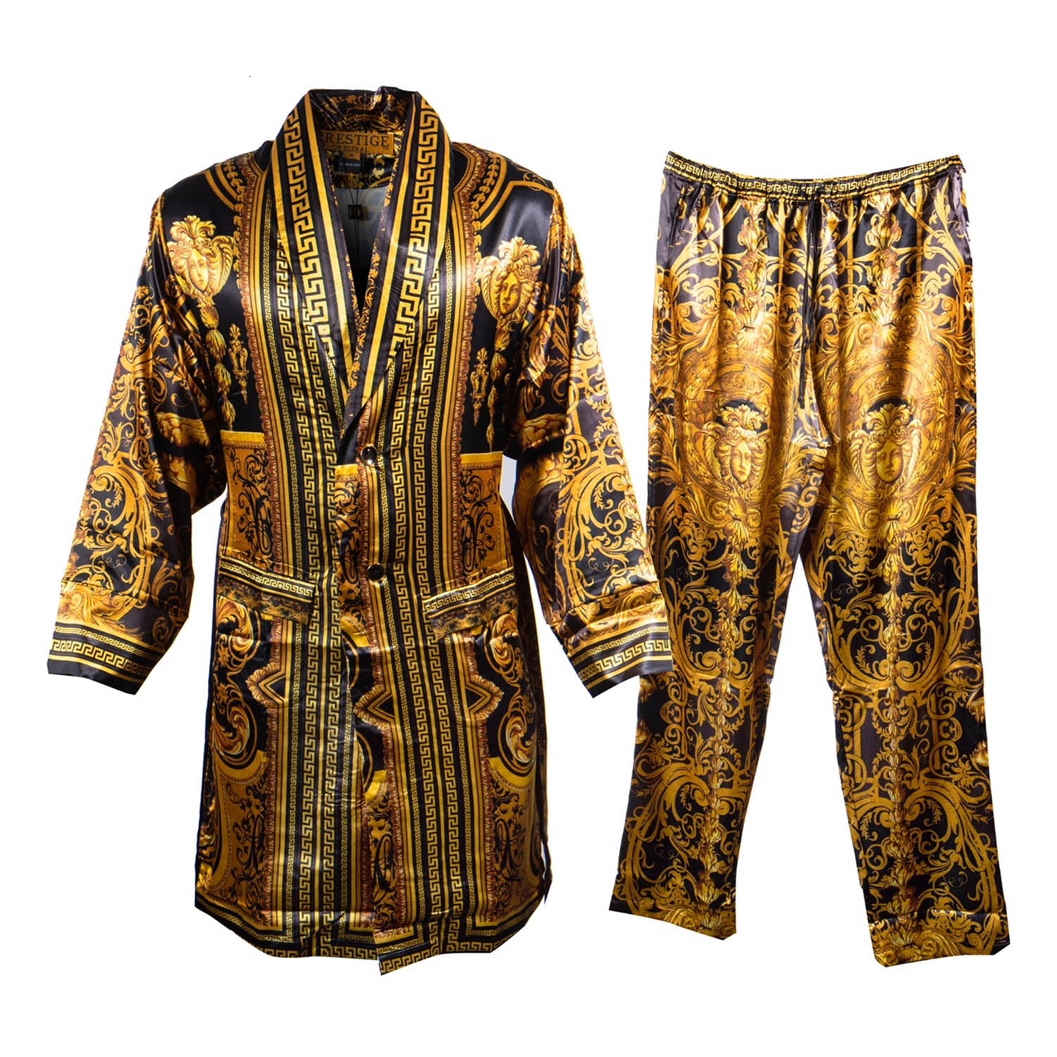 Prestige Luxury Satin Robe Set 205
