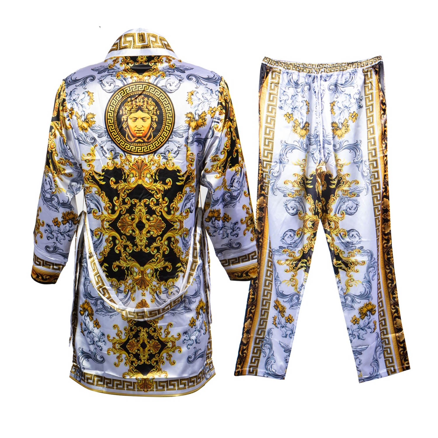 Prestige Luxury Satin Robe Set 205