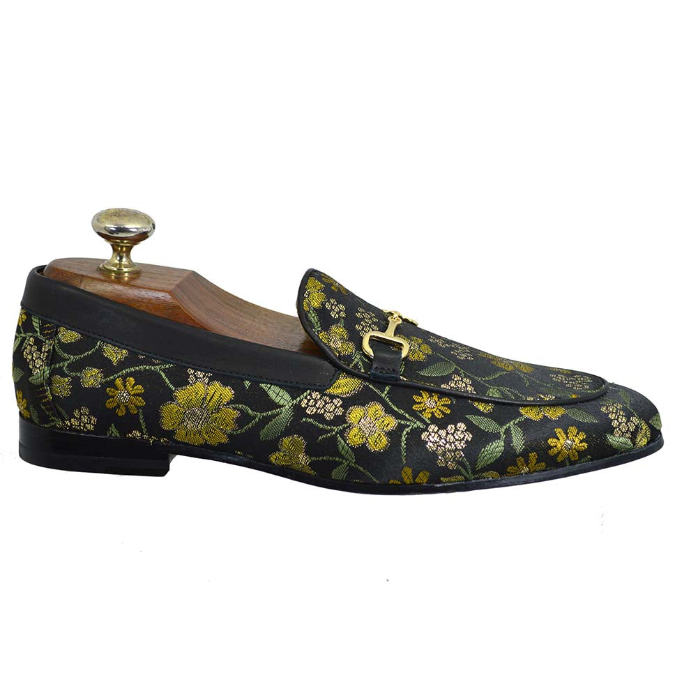 Walk London Floral Loafers