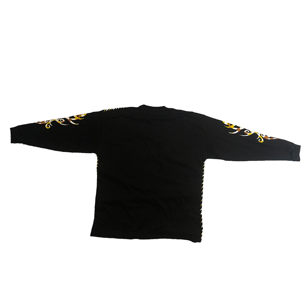 C.E | シーイー TURTLE NECK DBL KNT LONG SLEEVE T #CHARCOAL
