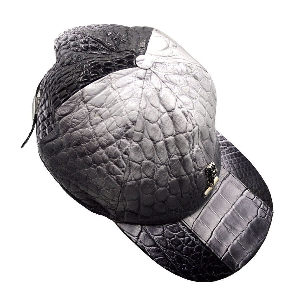Mauri Fade Black Alligator Adjustable Hat