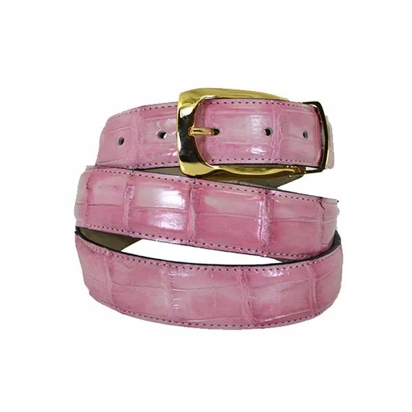 Mauri Hand Painted Alligator Belts