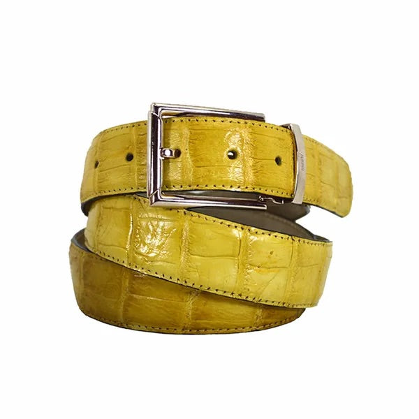 Mauri Hand Painted Alligator Belts