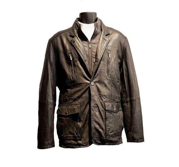 Missani Lamb Leather Vintage Wash jacket 336325