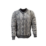 Montechiaro Black-Gray Sweater #165
