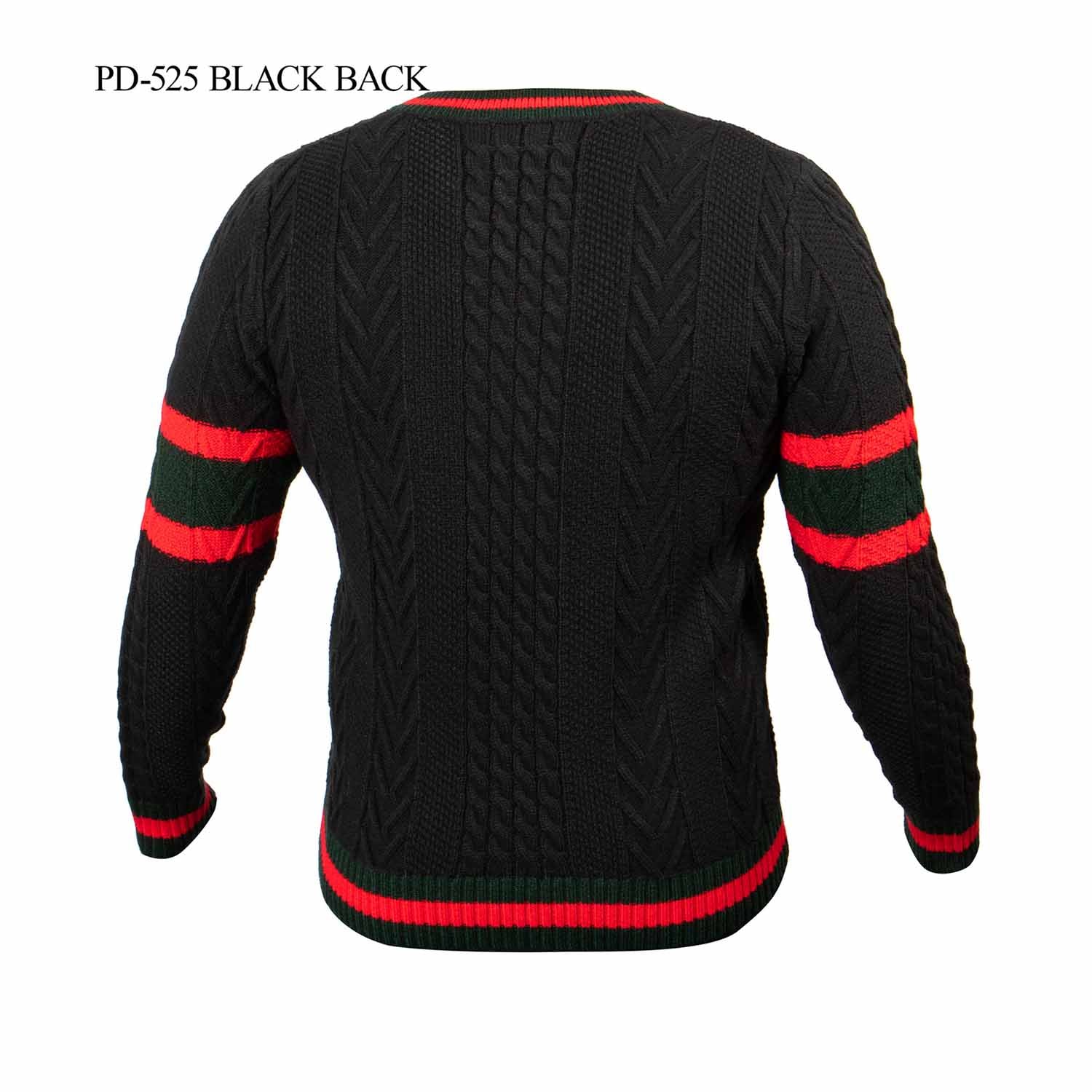 Prestige Striped V-Neck Sweater 525