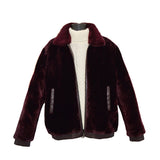Jakewood Custom Mouton & Mink Bomber Jacket