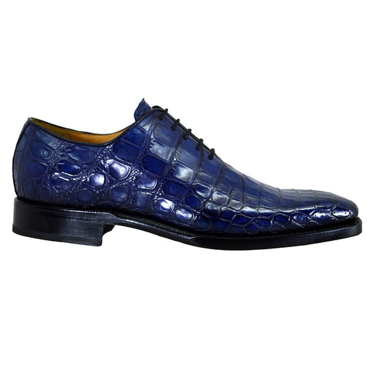 Sheriff Collection 1505 Whole Cut Alligator Dress Shoe