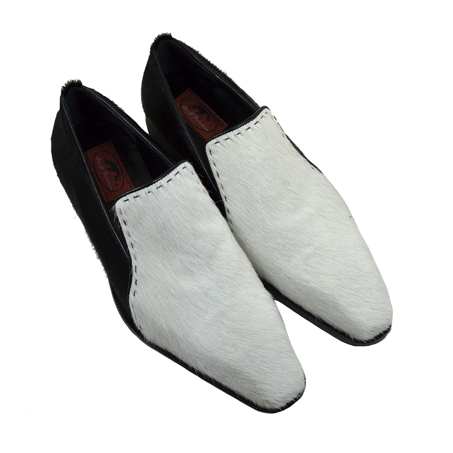 Sheriff Collection x Mauri Pony White & Black Loafer 4924