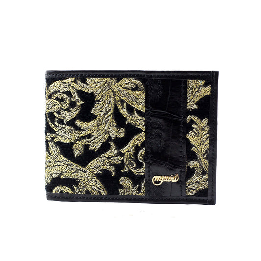 Mauri Fabric & Leather Wallet