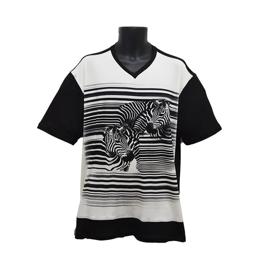 Tarcisio Zebra Black n White Shirt
